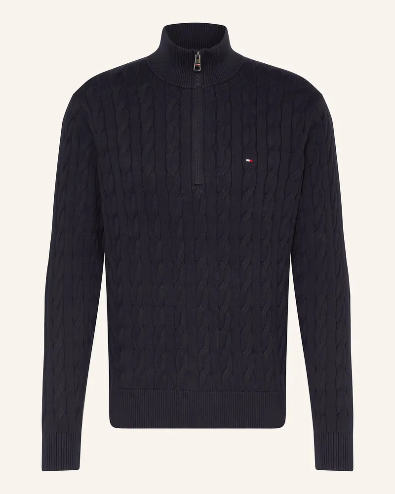Tommy Hilfiger Troyer blau Dunkelblau