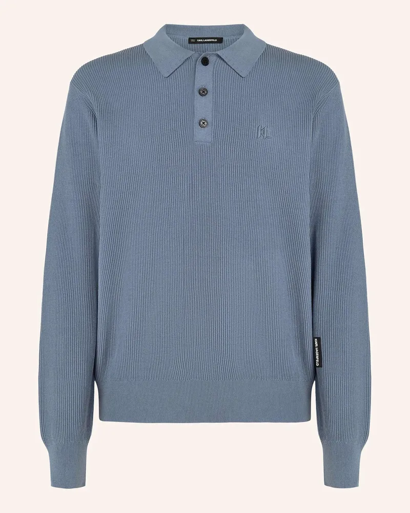 Karl Lagerfeld Poloshirt blau Blau