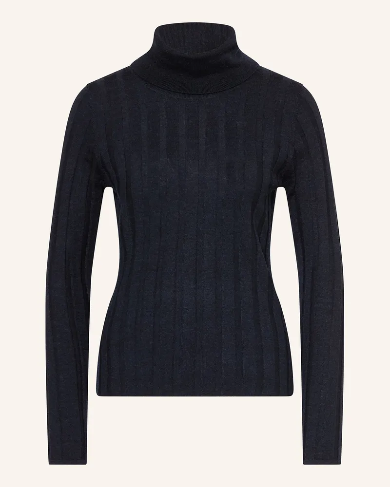 SEM PER LEI Rollkragenpullover Dunkelblau