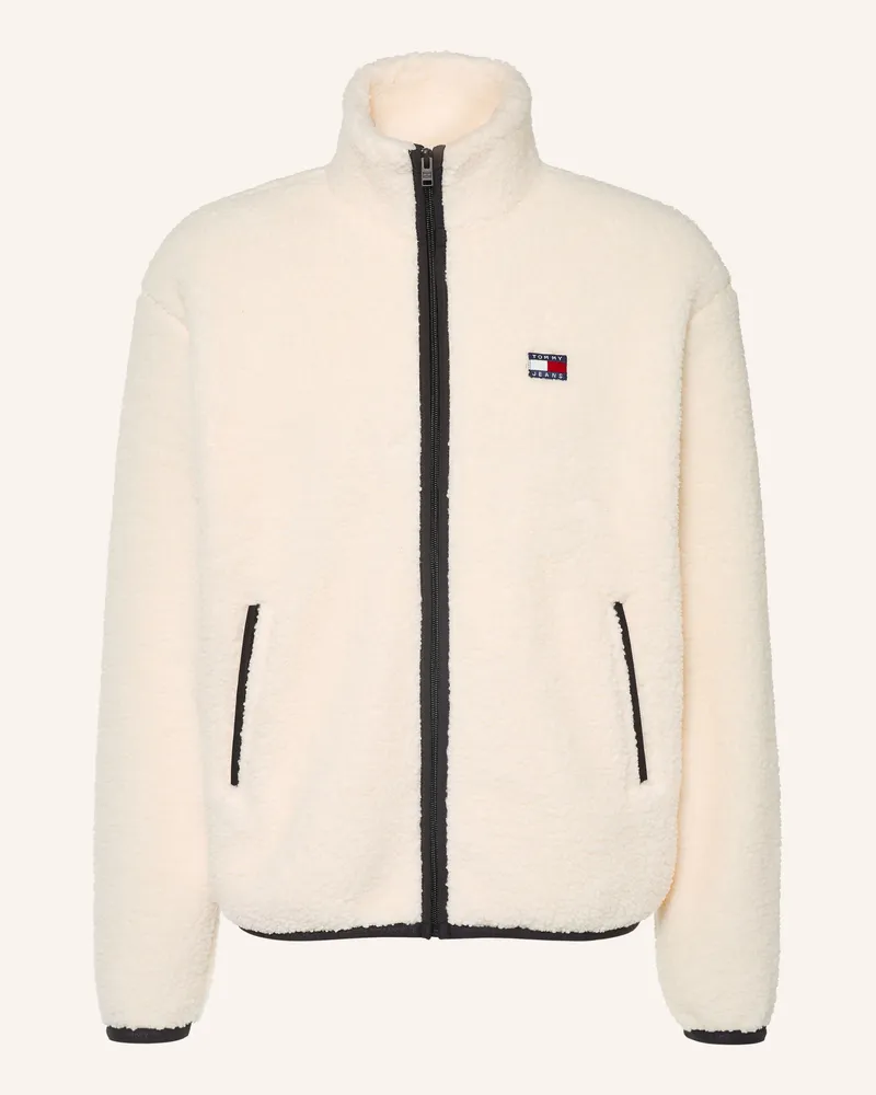 Tommy Hilfiger Teddyfell-Jacke beige Creme