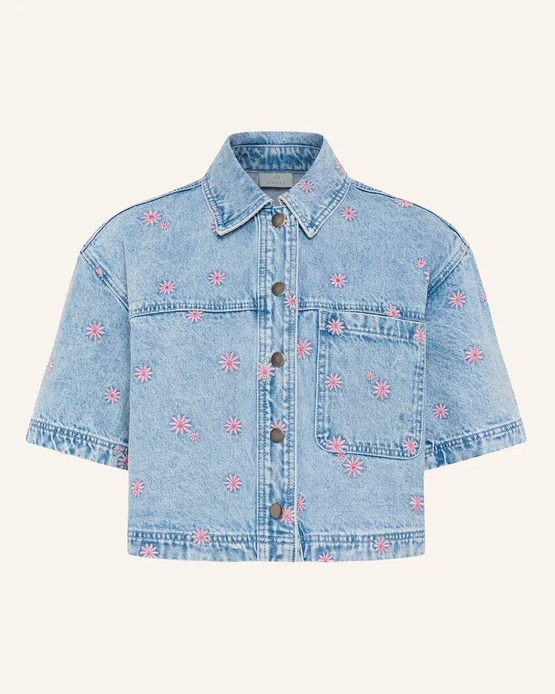 Kaffe Jeansbluse Kababena blau Blau