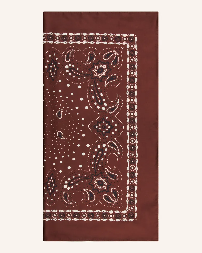 Sandro Seidentuch Dunkelrot