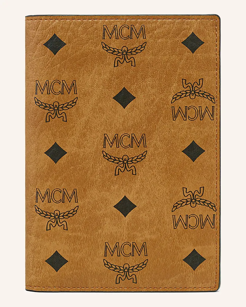 MCM Geldbörse Ottomar braun Cognac