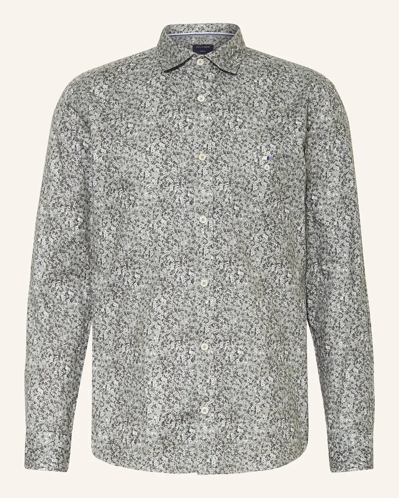 Olymp Hemd Casual regular fit Hellgrün