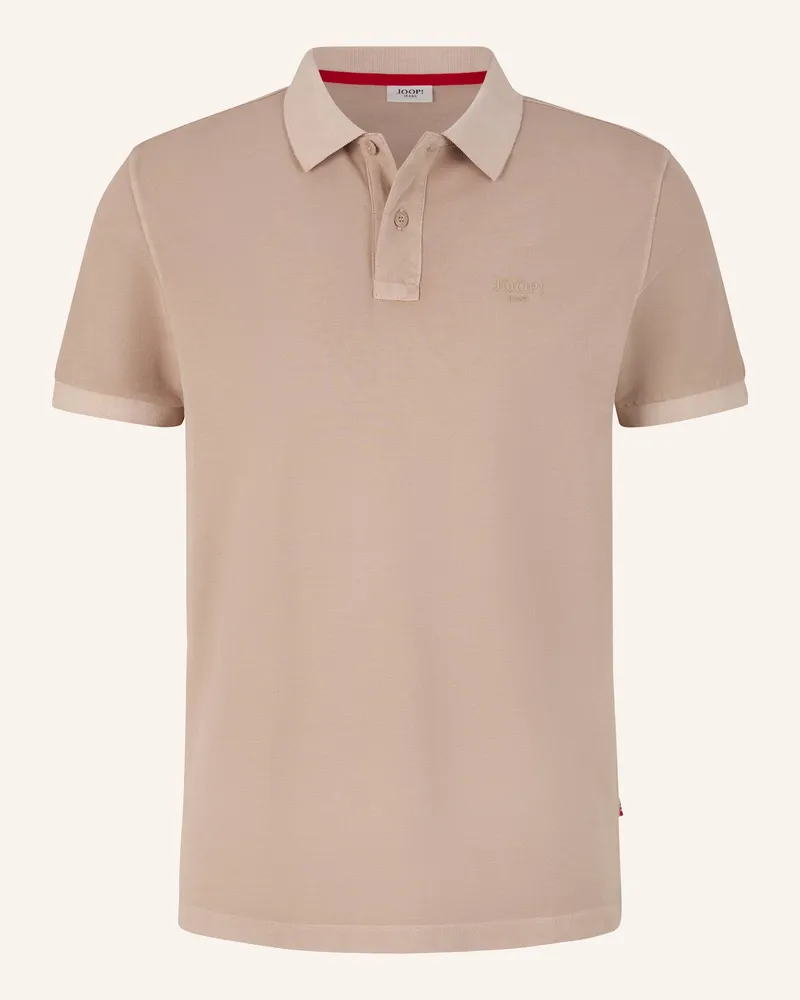 JOOP! Piqué-Poloshirt AMBROSIAN Hellbraun