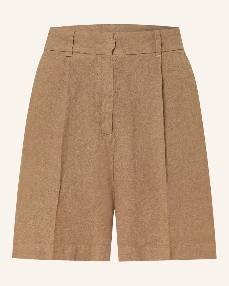 Riani Leinenshorts Braun