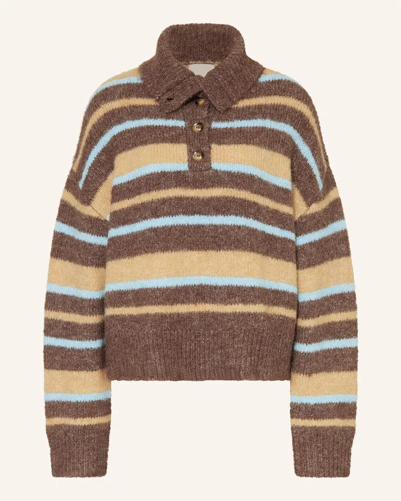 Neo Noir Pullover CAMMINA Dunkelbraun