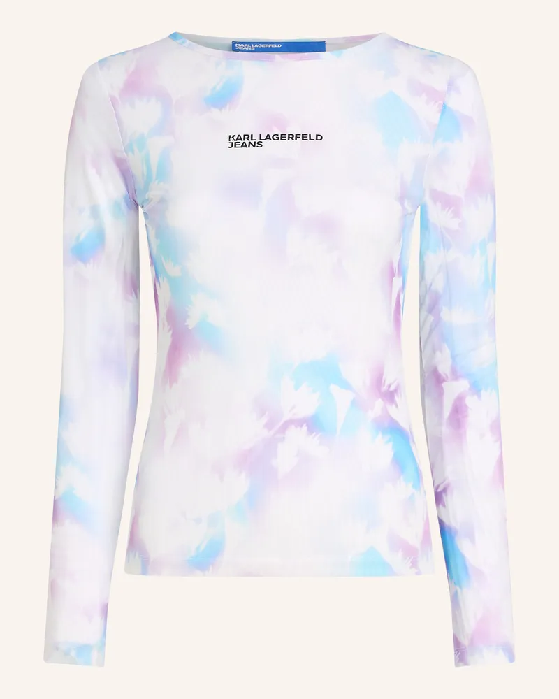 Karl Lagerfeld Top weiss Weiss