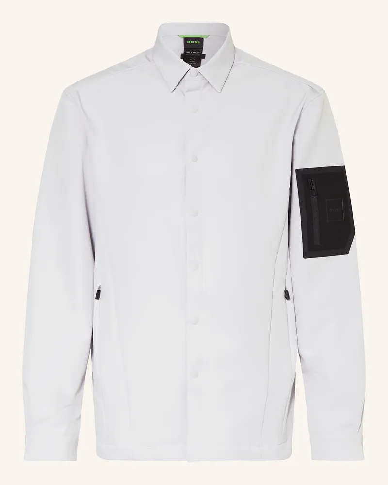 HUGO BOSS Overjacket EXPEDIT Hellgrau