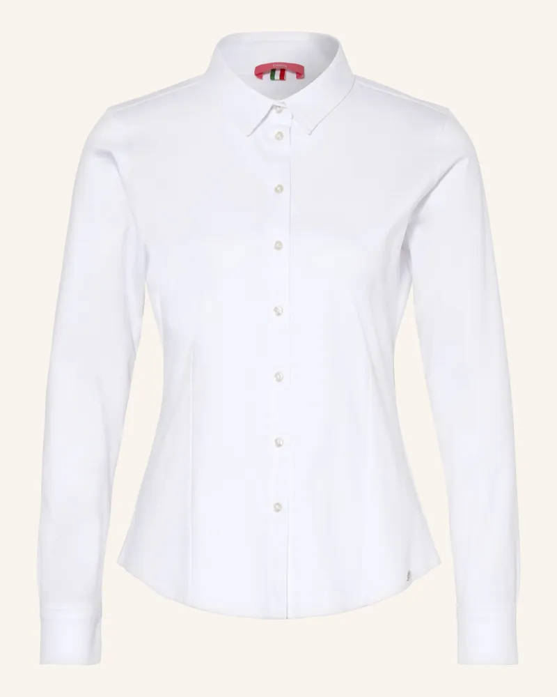 cinque Hemdbluse Cisary Aus Jersey weiss Weiss