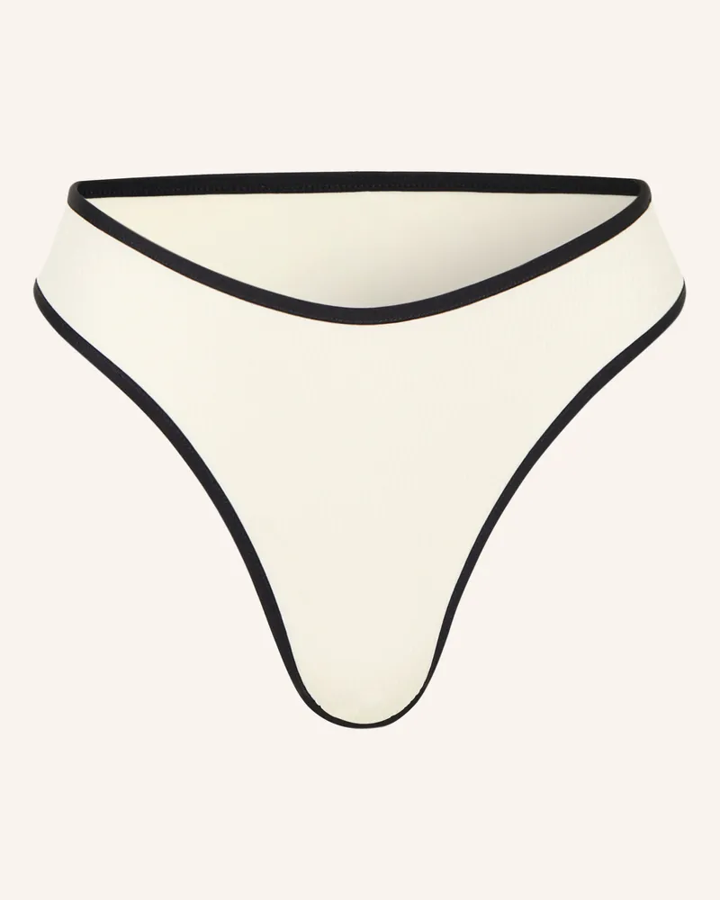 Seafolly Australia High-Waist-Bikini-Hose BEACH BOUND Ecru