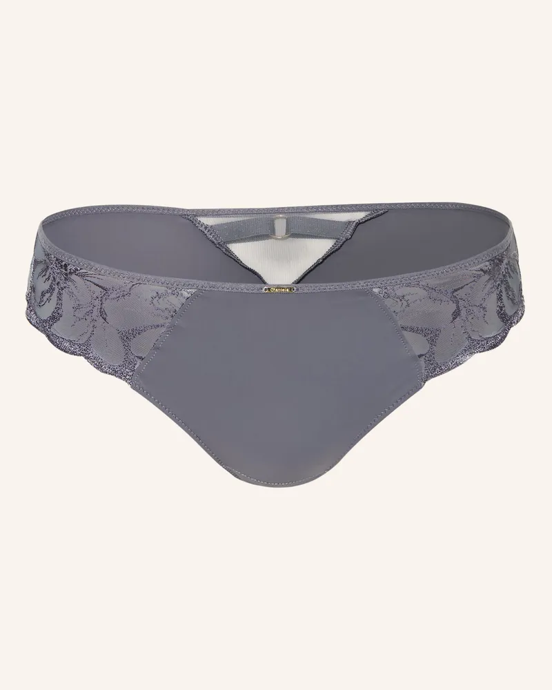 Chantelle Slip Fleurs Mit Glitzergarn grau Grau