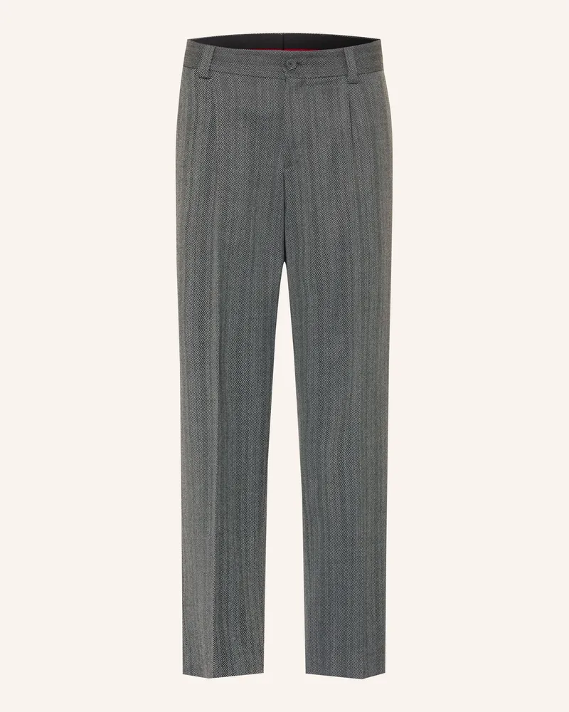 HUGO BOSS Anzughose Flips Modern Fit grau 028