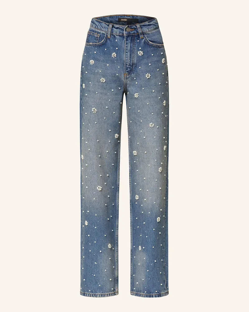 Maje Jeans mit Schmucksteinen und Schmuckperlen 0201