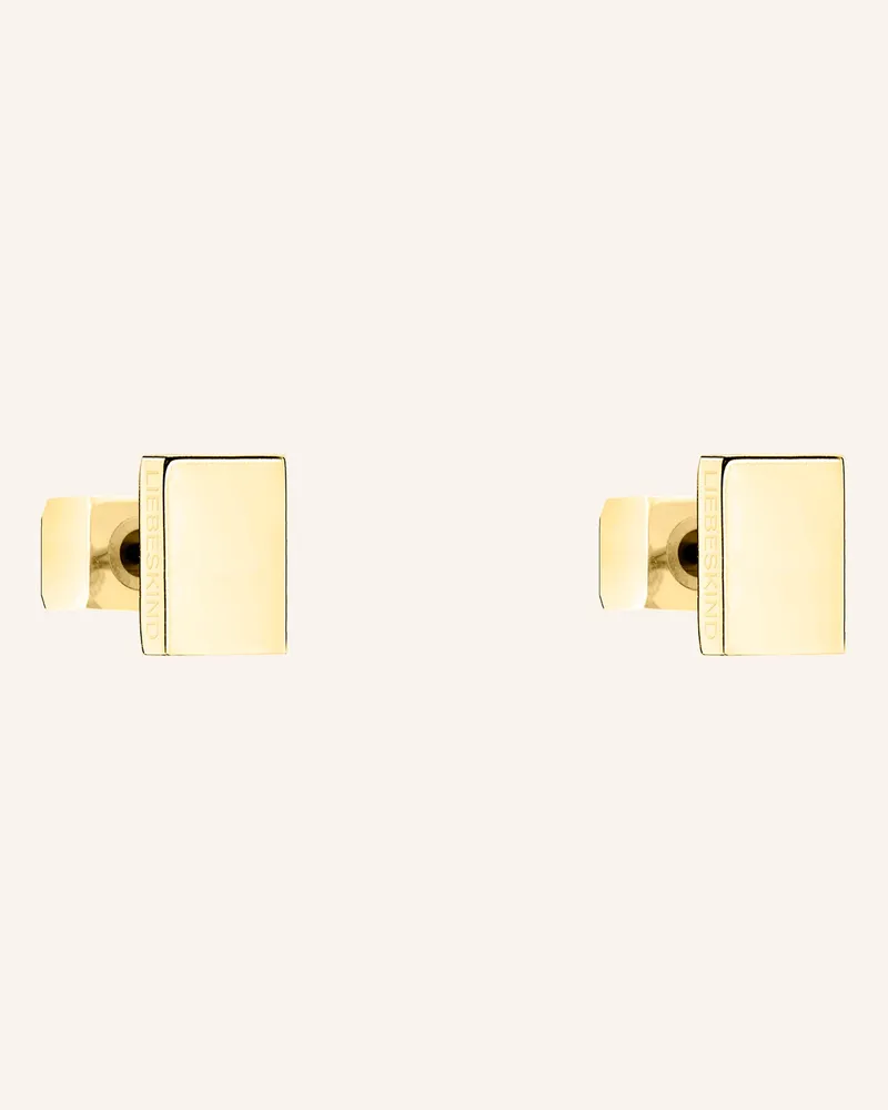 Liebeskind Ohrstecker  aus  Edelstahl Gold