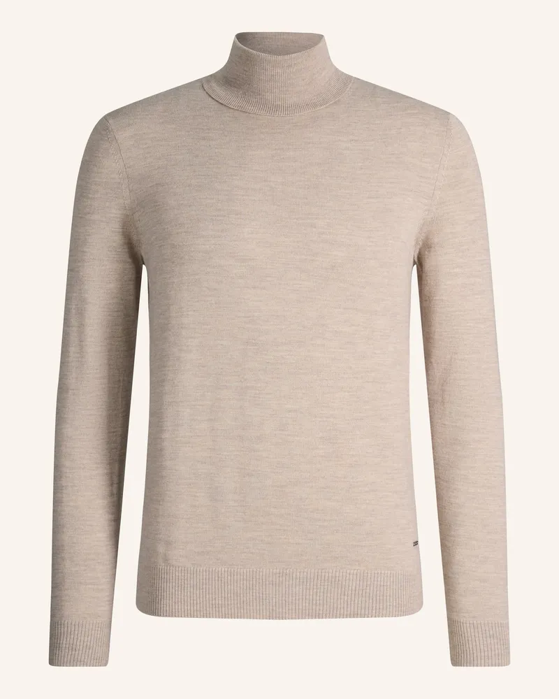 JOOP! Rollkragenpullover Donte Aus Merinowolle beige Beige