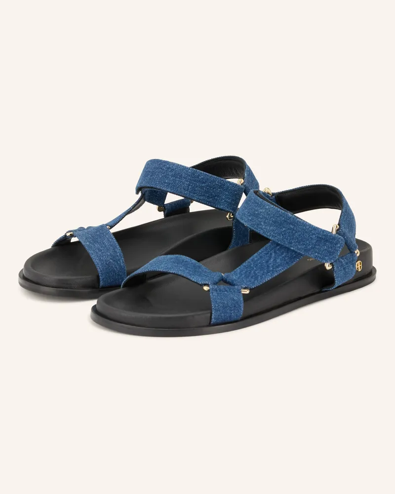 Anine Bing Sandalen Jess blau Dunkelblau