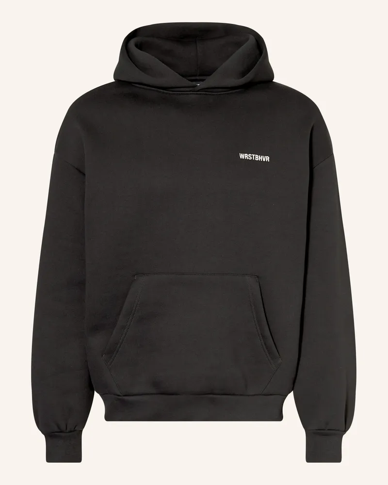 WRSTBHVR Hoodie Hako schwarz Schwarz