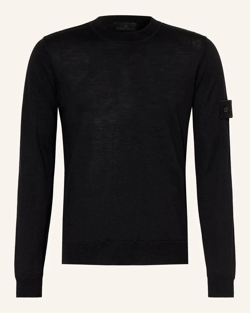 Stone Island Pullover Ghost schwarz Schwarz