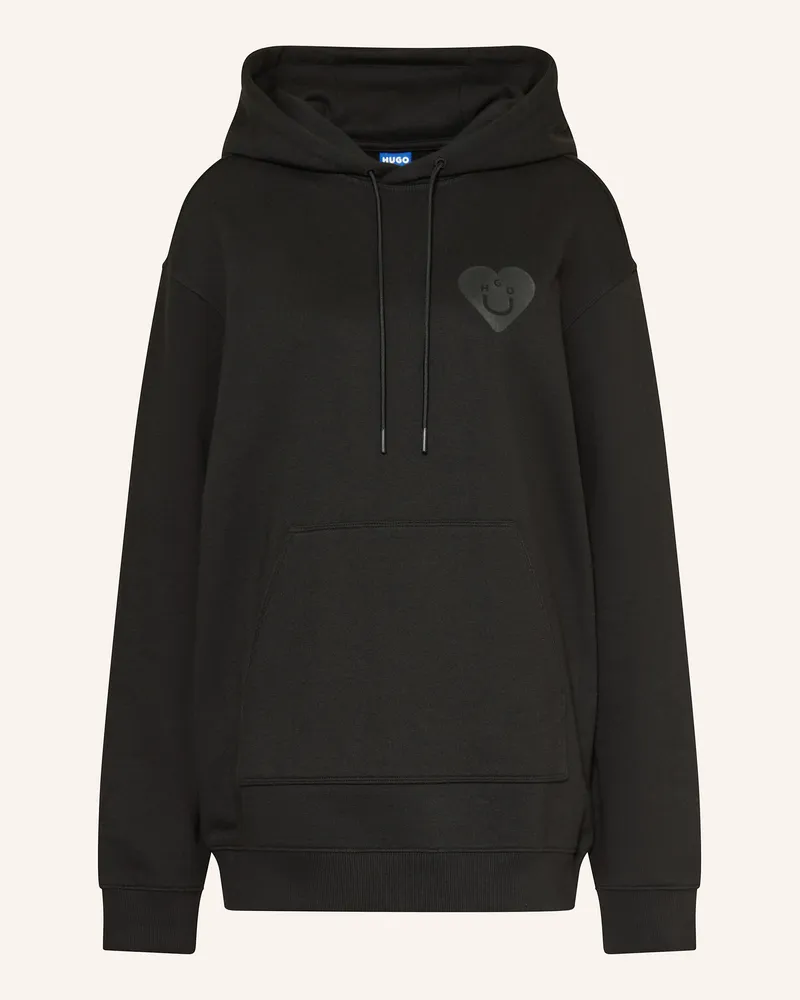 HUGO BOSS Hoodie Dejandra schwarz Schwarz