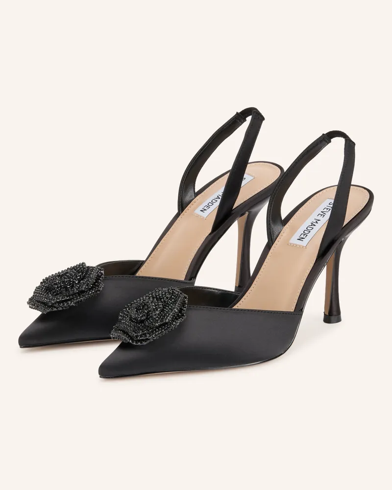 Steve Madden Slingpumps Lysandra Mit Schmucksteinen schwarz Schwarz