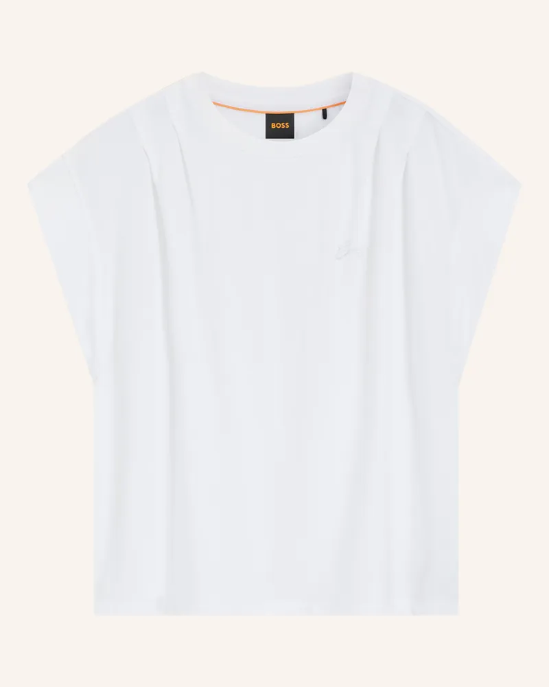 HUGO BOSS T-Shirt C_ECOLORADO Relaxed Fit Weiss