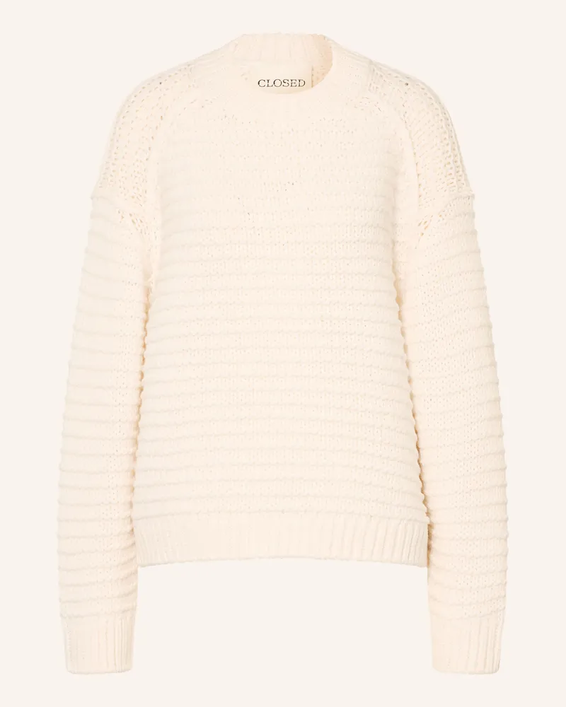 Closed Pullover weiss Ecru