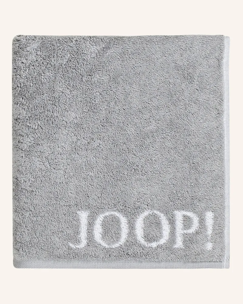 JOOP! Handtuch Classic Doubleface grau Hellgrau