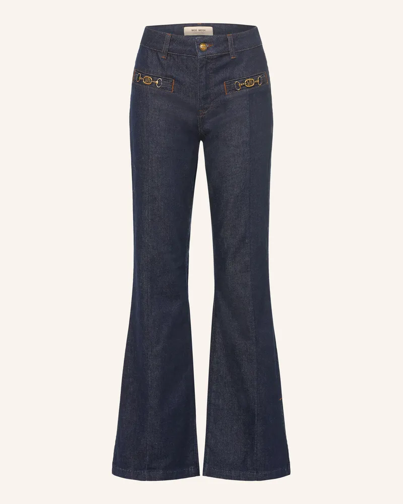 Mos Mosh Flared Jeans Mmmarlena Volaris blau 447