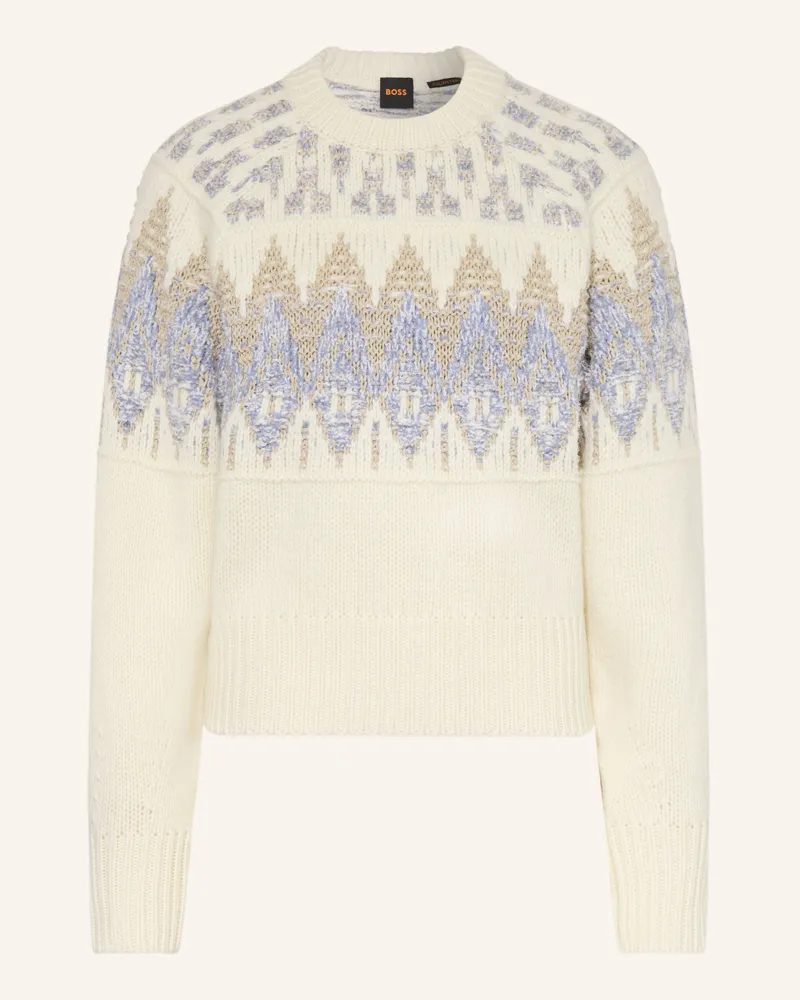 HUGO BOSS Pullover FAROMBO Creme