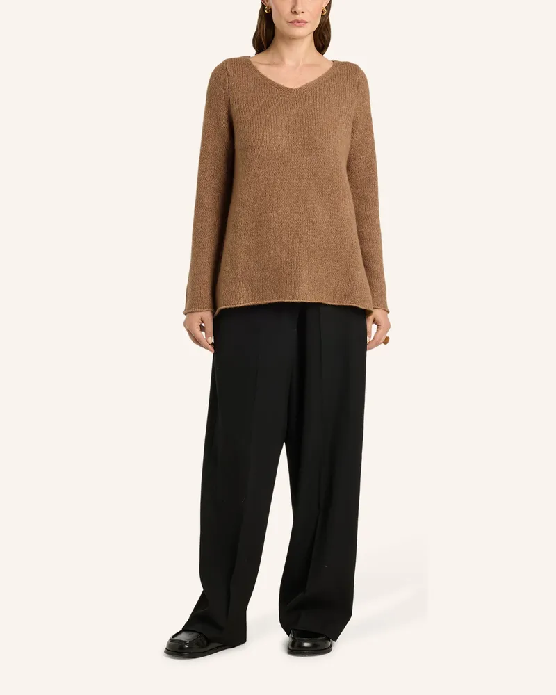 LU REN Pullover Mina Aus Kaschmir Und Seide beige Beige