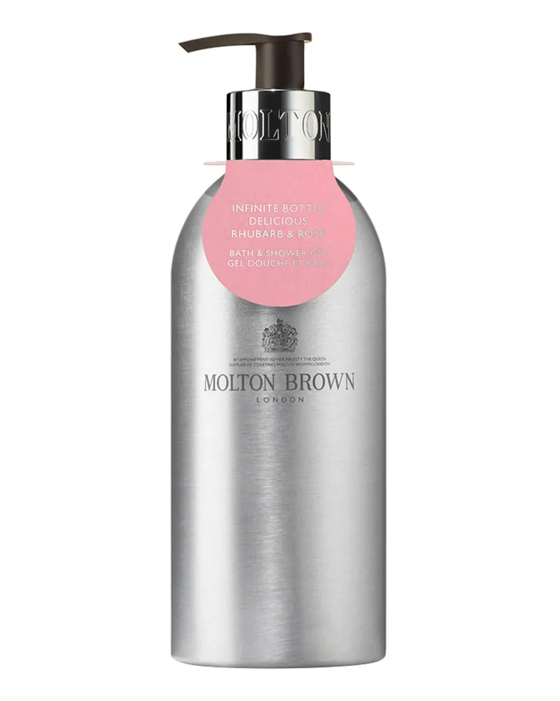 Molton Brown Infinite Bottle Delicious Rhubarb & Rose Bath & Shower Gel 400 ml 