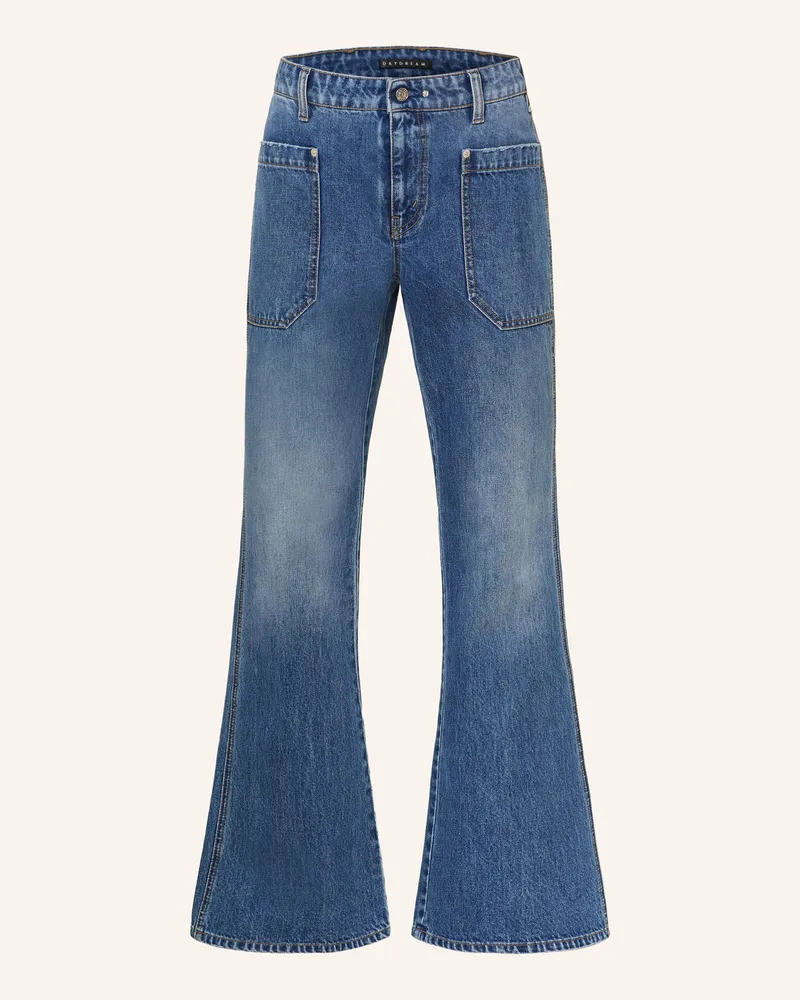 MAC Jeans Flared Jeans Seattle blau J578