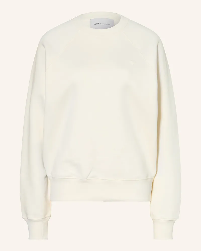 AMI Paris Sweatshirt Creme