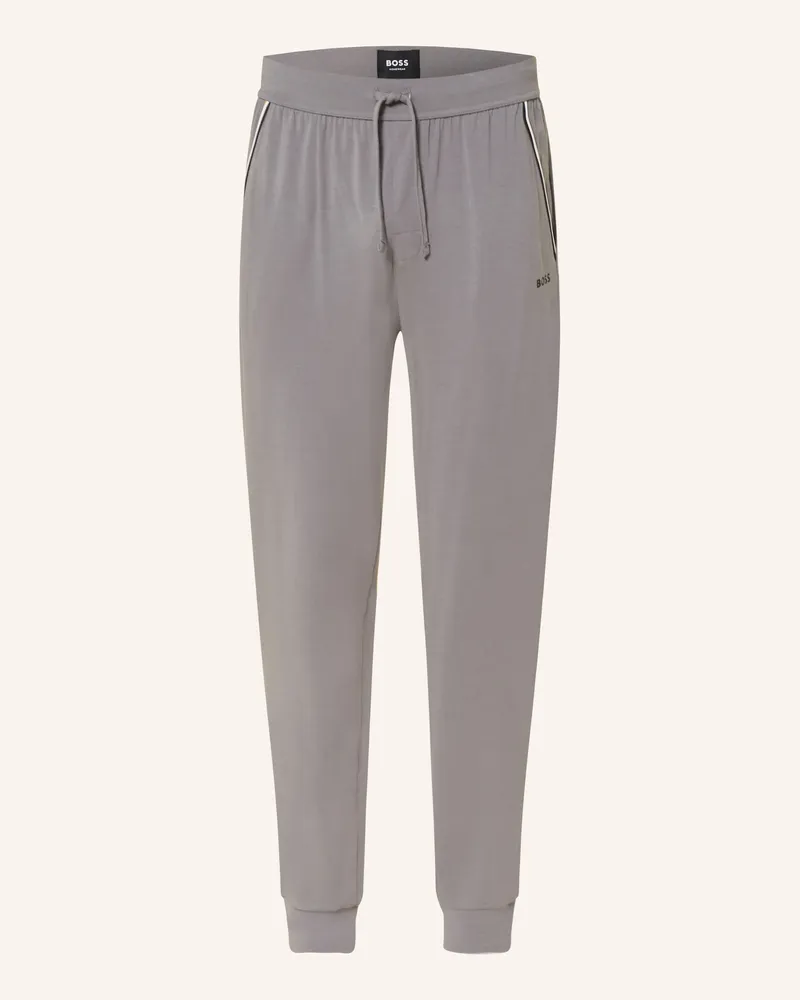 HUGO BOSS Schlafhose grau Grau