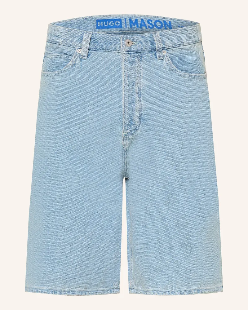 HUGO BOSS Jeansshorts Mason blau 444