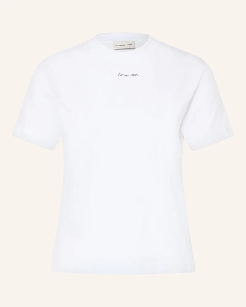 Calvin Klein T-Shirt weiss Weiss