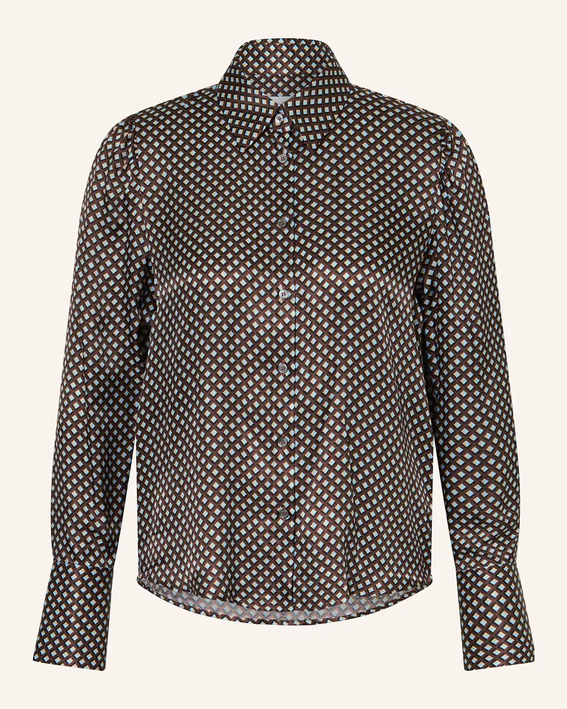 Robert Friedman Hemdbluse Braun
