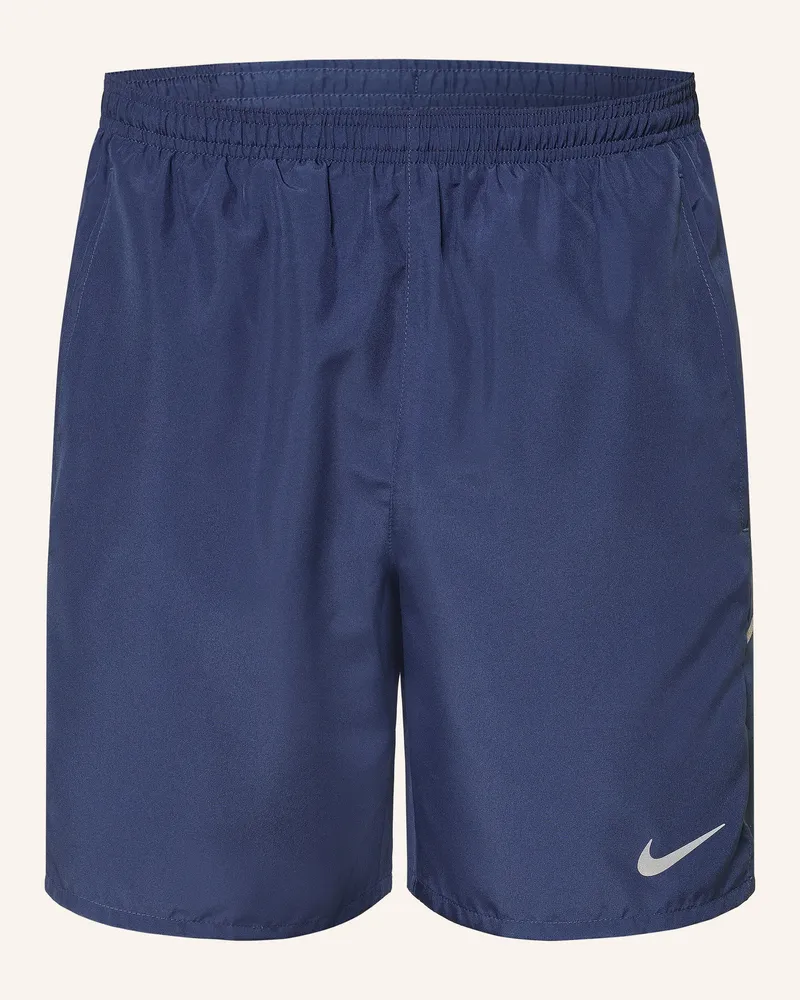 Nike 2-In-1-Laufshorts Miler blau Dunkelblau