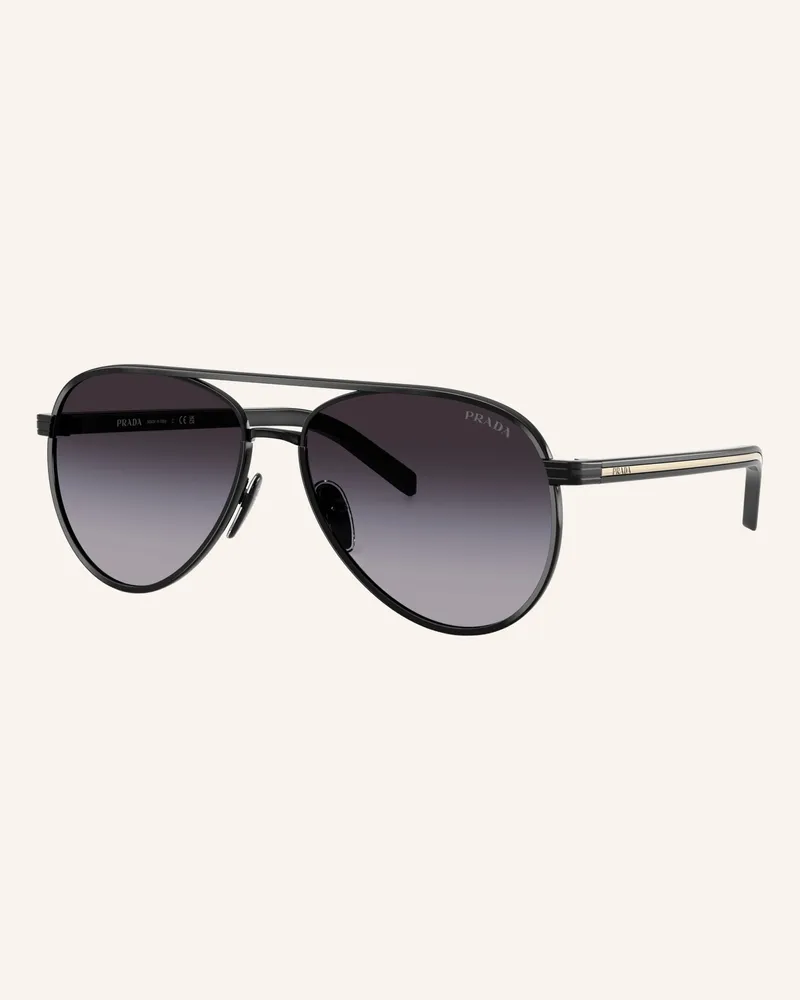 Prada Sonnenbrille Pr b57s schwarz Schwarz