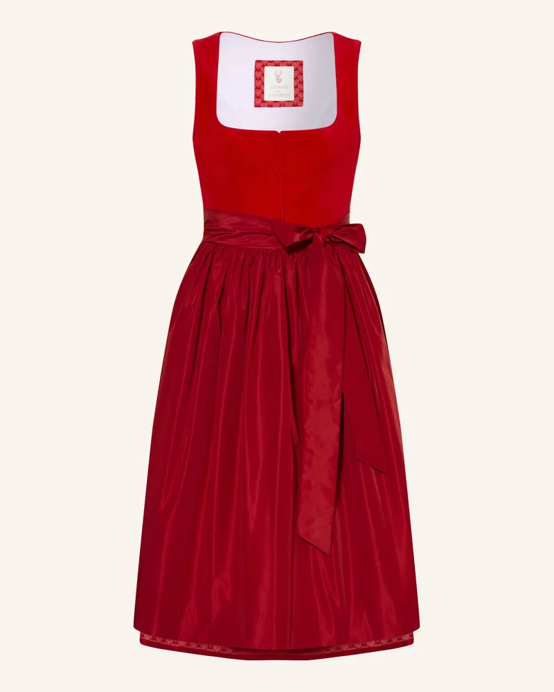Johann & Johanna Dirndl rot Rot