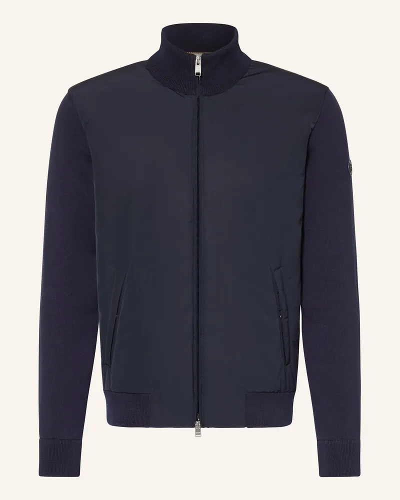 HUGO BOSS Blouson Ibaio Im Materialmix blau Dunkelblau
