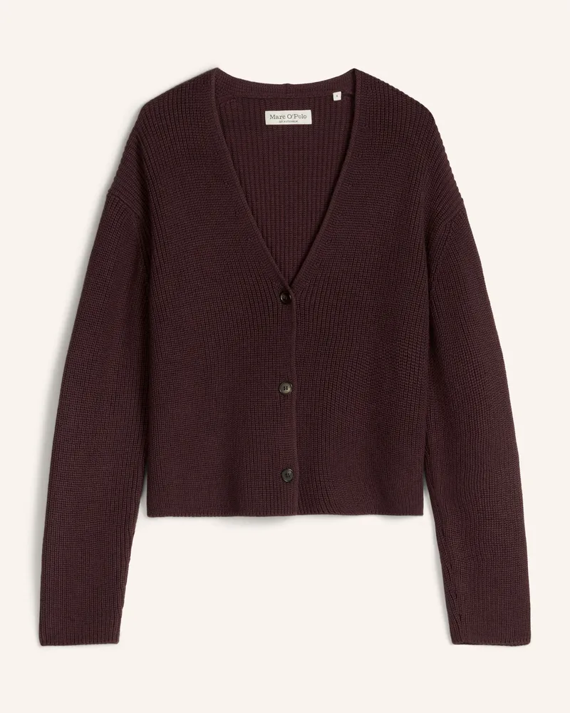 Marc O'Polo Cardigan rot Rot