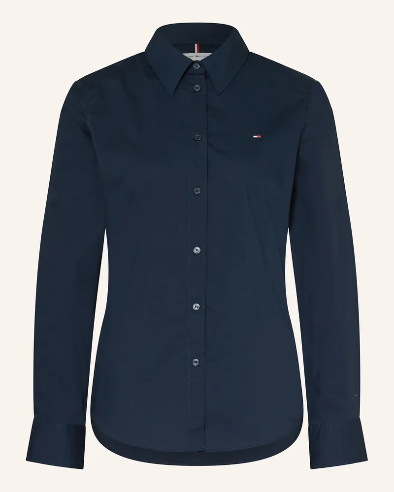 Tommy Hilfiger Hemdbluse blau Dunkelblau