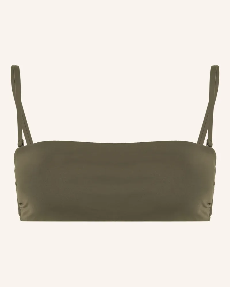 Calvin Klein Bandeau-Bikini-Top CK ESSENTIALS Oliv