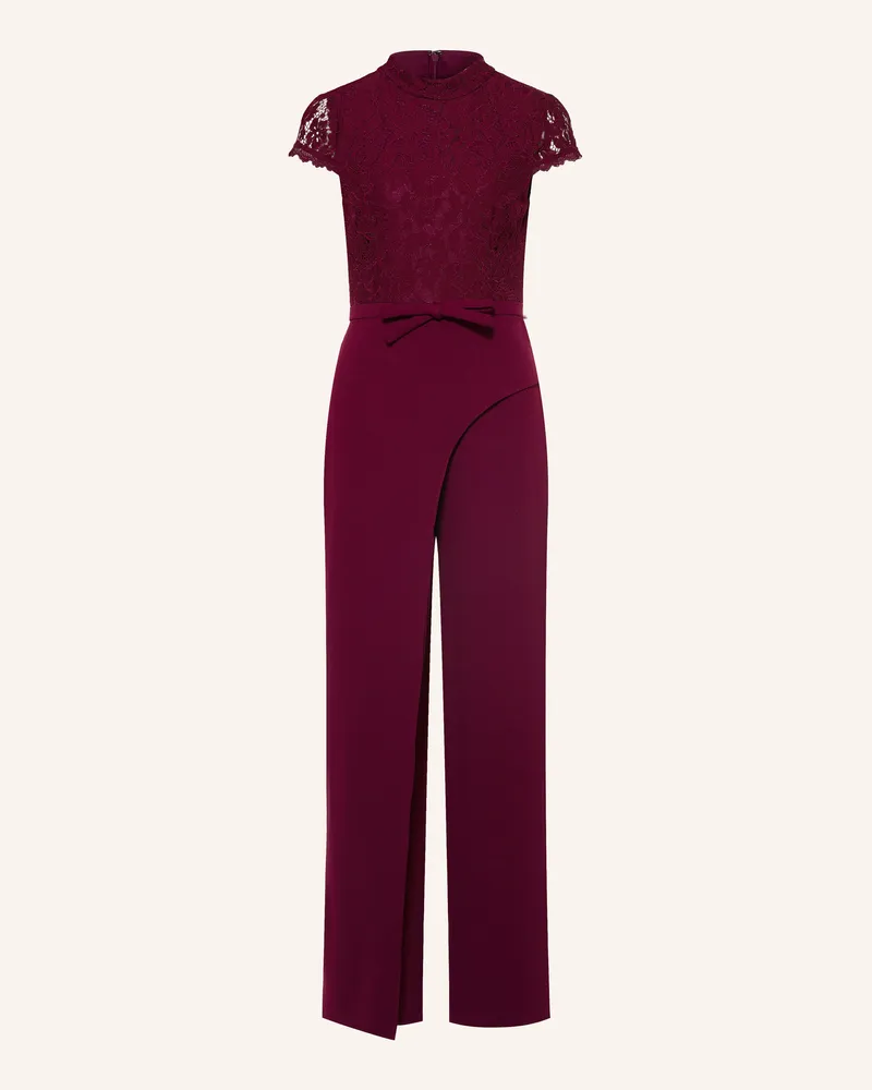 Adrianna Papell Jumpsuit Im Materialmix rot Dunkelrot