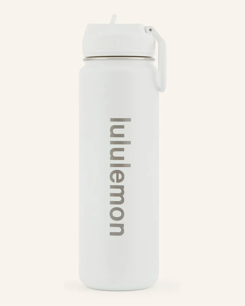 LULULEMON Trinkflasche Back To Life weiss Weiss
