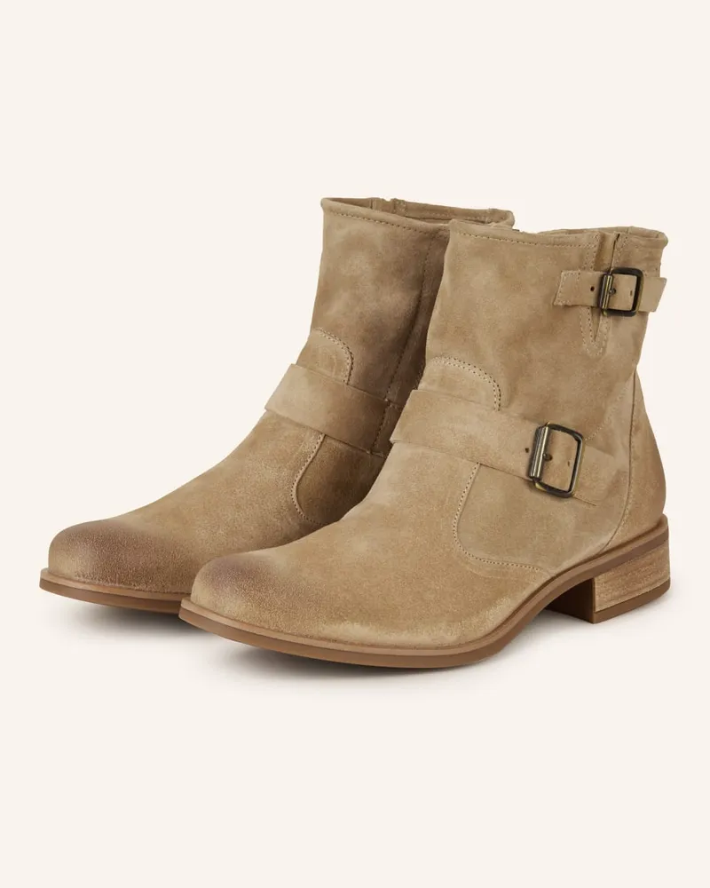 paul green Biker Boots - BEIGE Beige