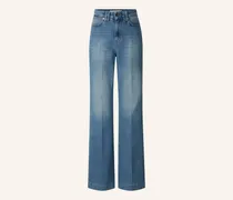 Flared Fit Jeans Devin blau