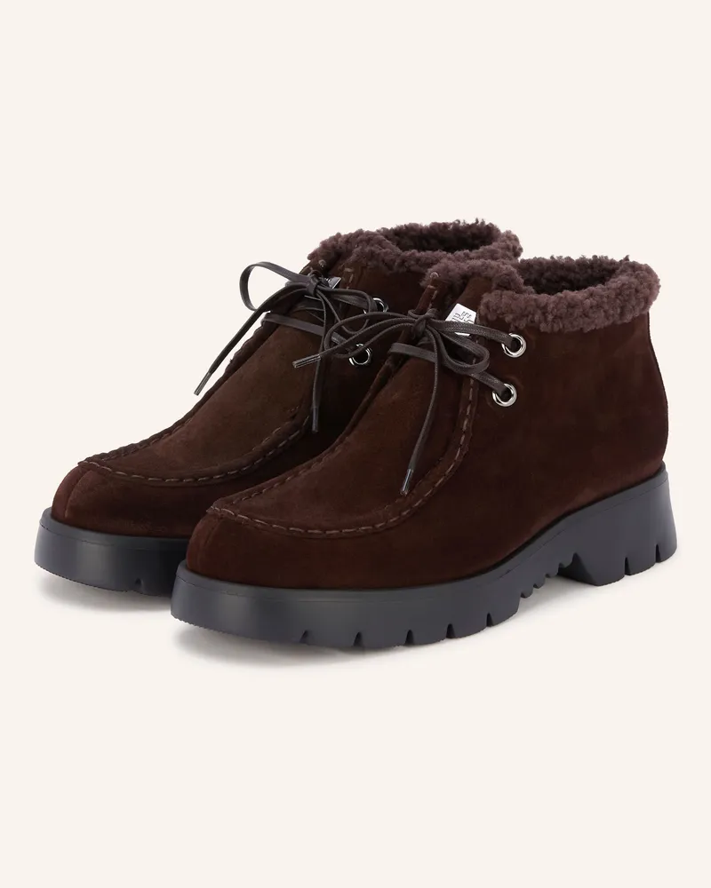 Högl Schnürboots braun Dunkelbraun